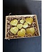 Lemon Calcite Hearts 1KG bulk lot