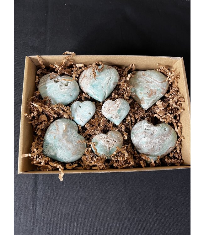 Smithsonite Hearts 1KG bulk lot