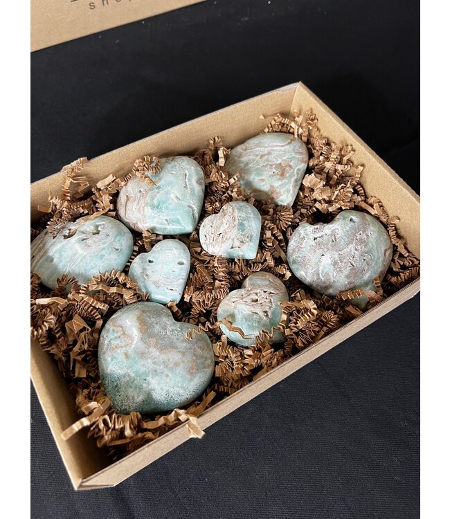 Smithsonite Hearts 1KG bulk lot