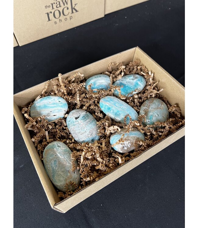 Blue Aragonite Palms 1KG bulk lot