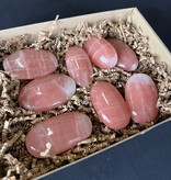 Rose Calcite Palms 1KG bulk lot