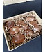 Honey Calcite Palms 1KG bulk lot