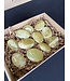 Lemon Calcite Palms 1KG bulk lot