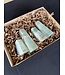Pistachio Calcite Points 1KG bulk lot