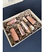Peach Calcite Points 1KG bulk lot