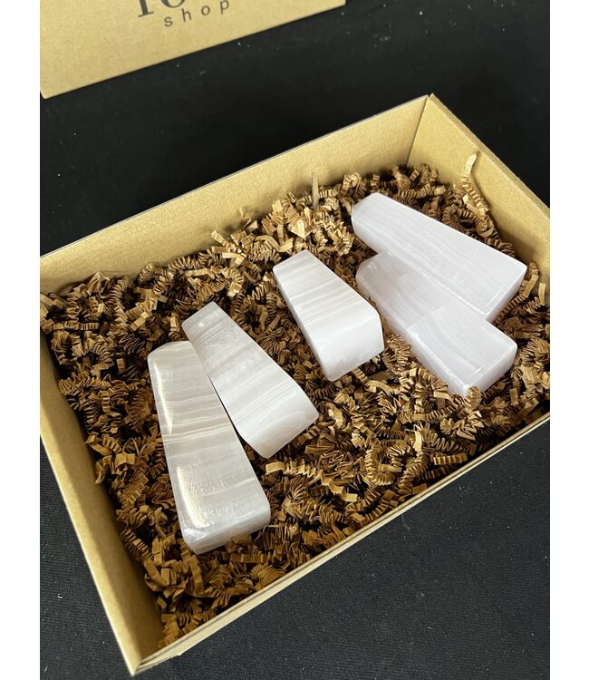 Mangano Calcite Points 1KG bulk lot