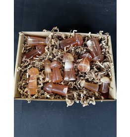 Honey Calcite Mushrooms 1KG bulk lot