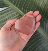 Rose Calcite Heart, Size X-Large [150-174gr]