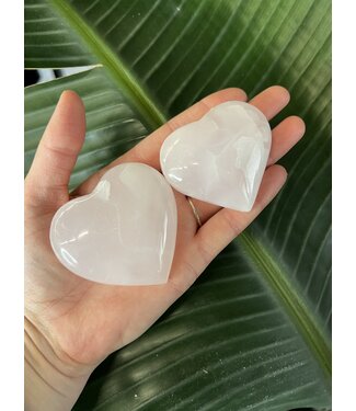Mangano Calcite Heart, Size Medium [100-124gr]