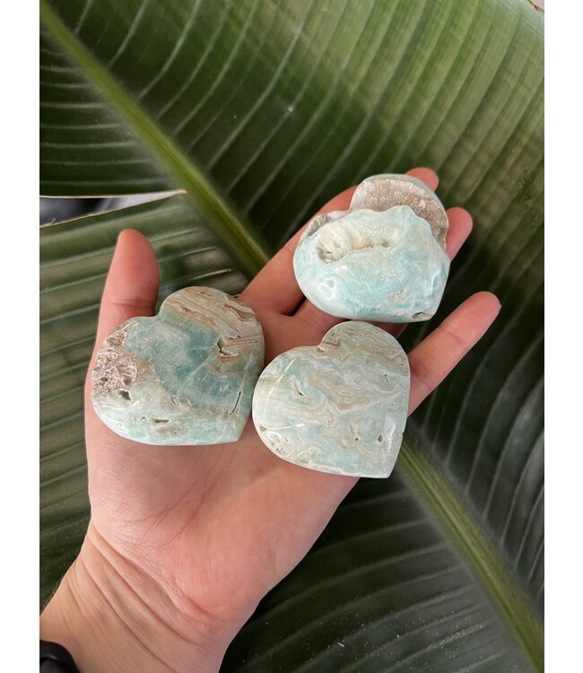 Smithsonite Heart, Size Small [75-99gr]