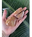 Peach Calcite Heart, Size Small [75-99gr]