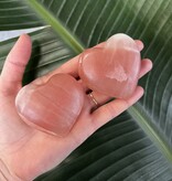 Rose Calcite Heart, Size Large [125-149gr]