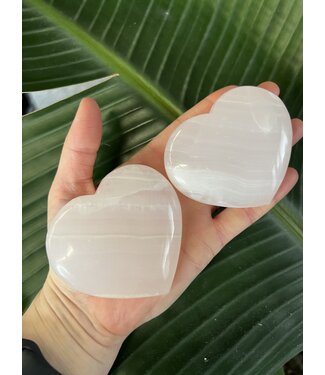 Mangano Calcite Heart, Size XX-Large [175-199gr]
