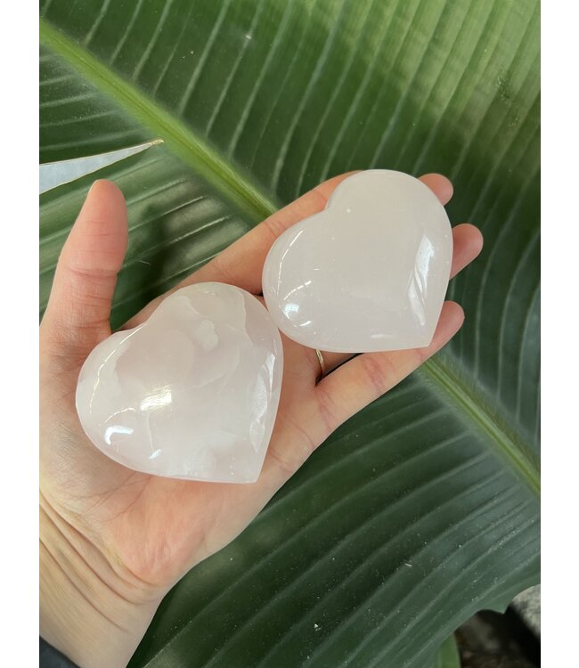Mangano Calcite Heart, Size X-Large [150-174gr]