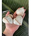 Caribbean Calcite Heart, Size Medium [100-124gr]
