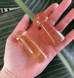 Honey Calcite Mushroom, Size Medium [50-74gr]