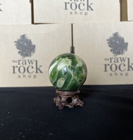 Tremolite Sphere, 60-64mm