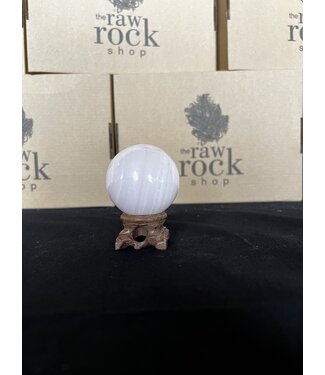 Mangano Calcite Sphere, 50-54mm
