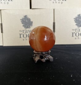 Honey Calcite Sphere, 65-69mm