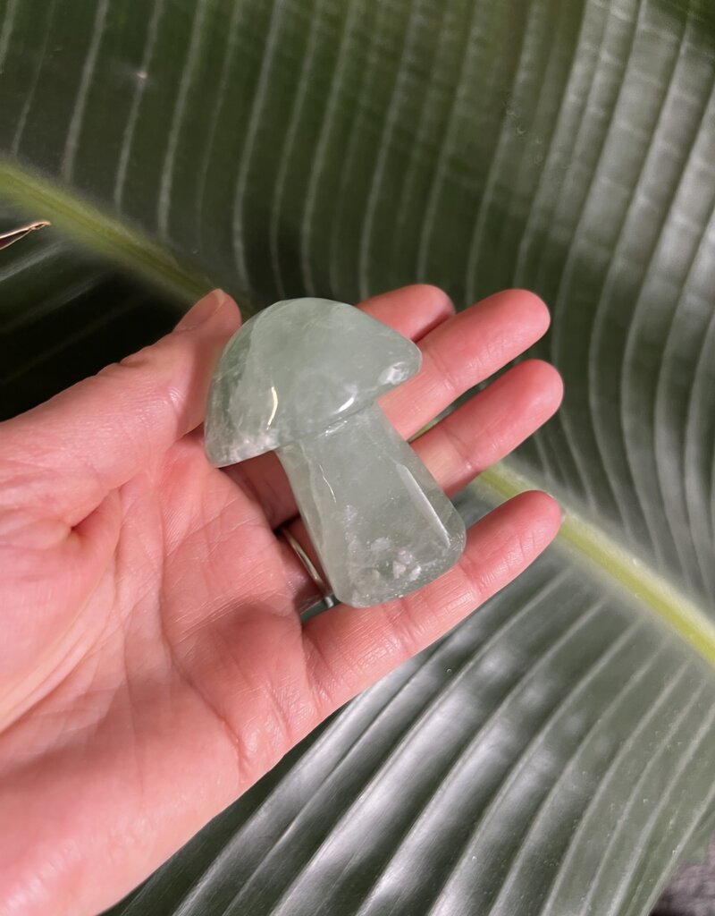 Green Fluorite Mushroom, Size XX-Large [125-149gr]