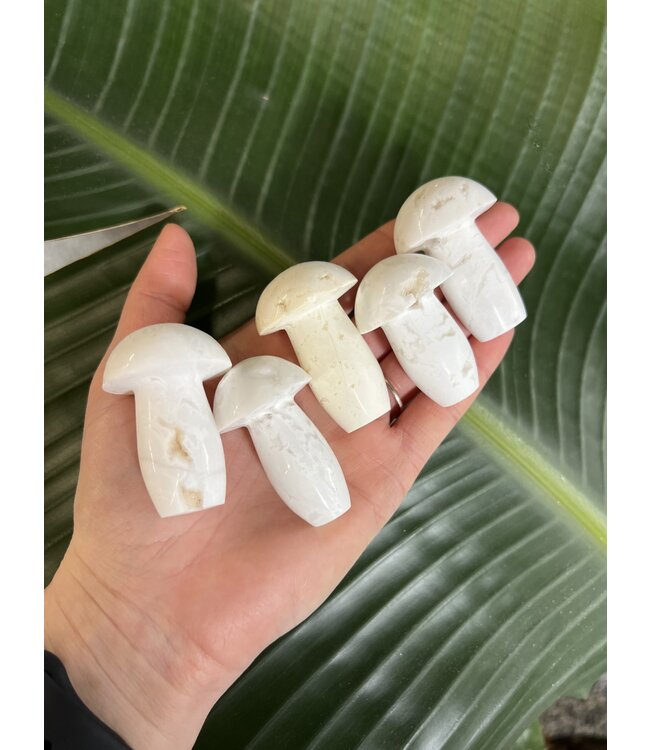 Snow Agate Mushroom, Size Small [25-49gr] *disc.*