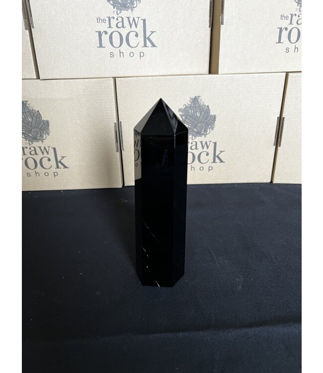 Black Obsidian Tower #9, 642gr