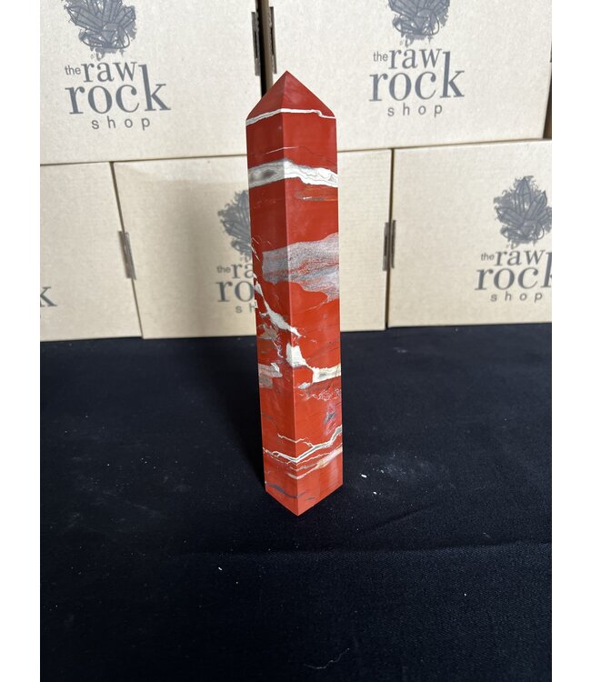 Red Jasper Tower #3, 818gr
