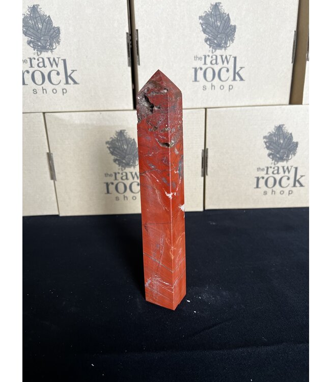 Red Jasper Tower #5, 580gr