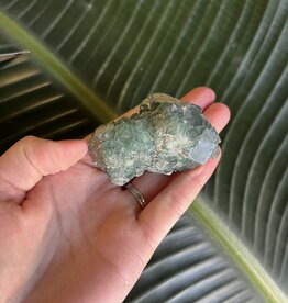 Natural Raw Green Fluorite Specimen #38, 118gr