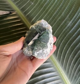 Natural Raw Green Fluorite Specimen #53, 274gr