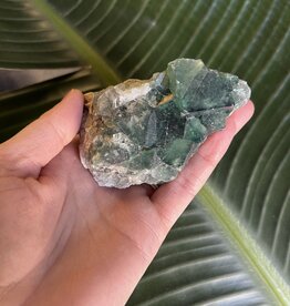 Natural Raw Green Fluorite Specimen #55, 286gr