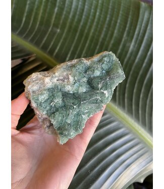 Natural Raw Green Fluorite Specimen #62, 628gr