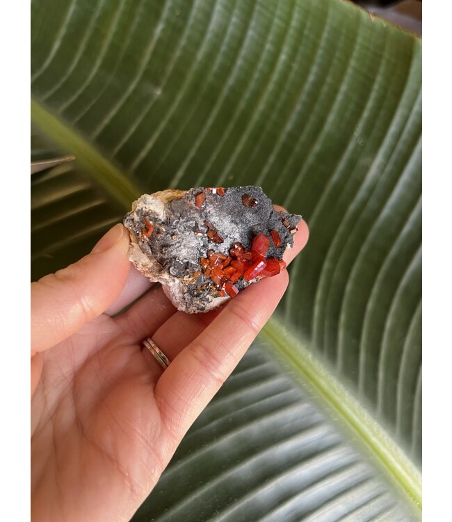 High Grade Vanadinite Specimen #109, 102gr