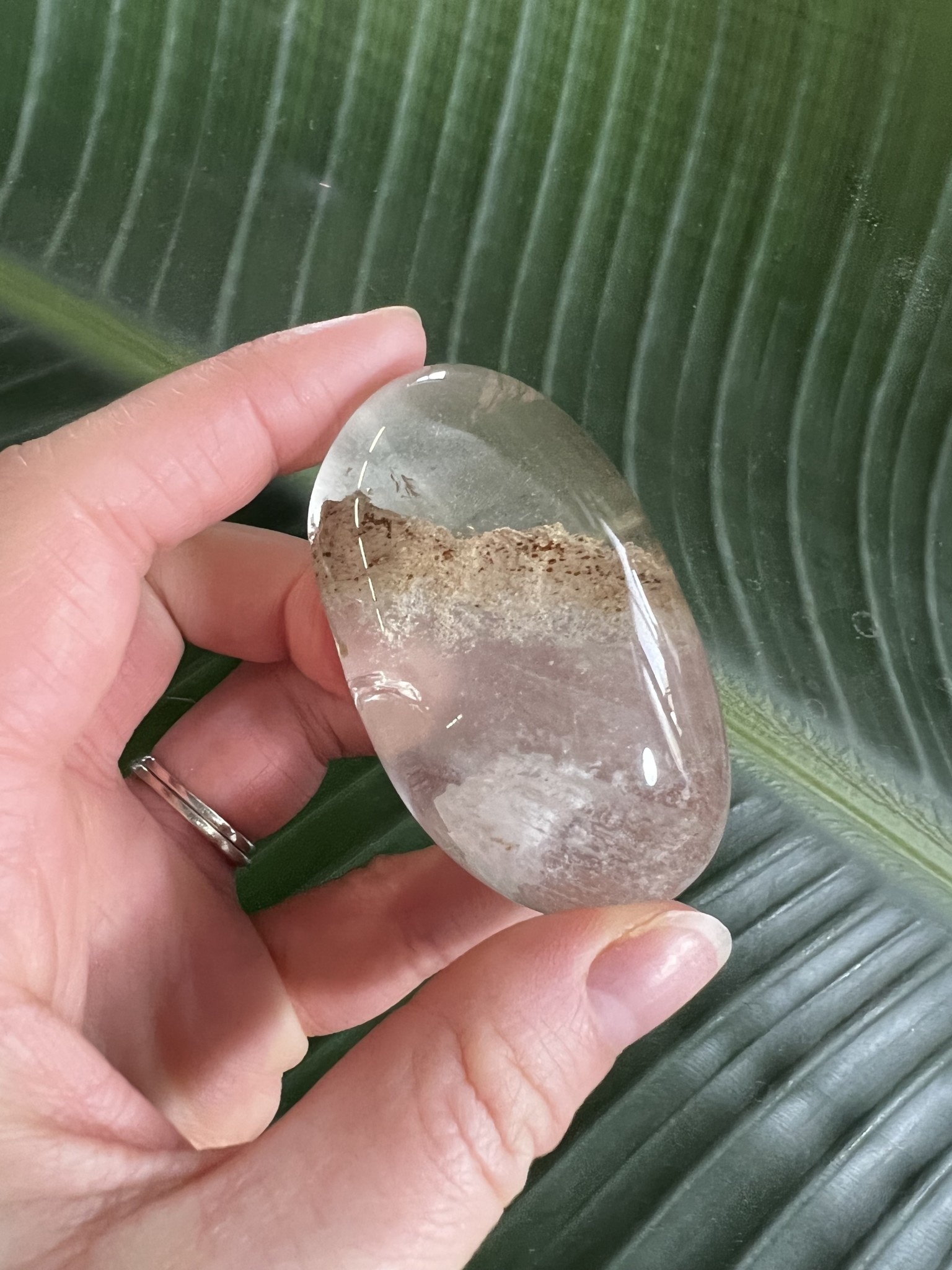 Garden Quartz Lens 193, 76gr The Raw Rock Shop Inc.