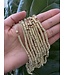 Gold Hematite Rondelle, Polished 15" Strand