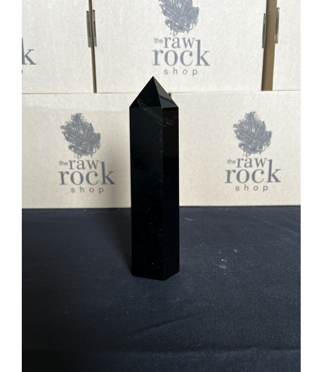 Black Obsidian Tower #58, 644gr