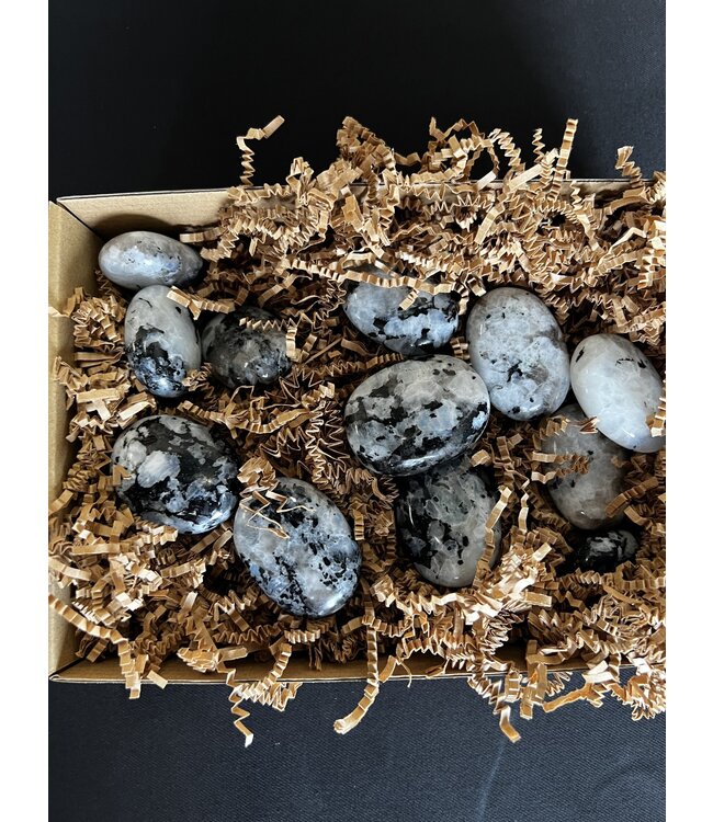 Rainbow Moonstone Palms 1KG bulk lot