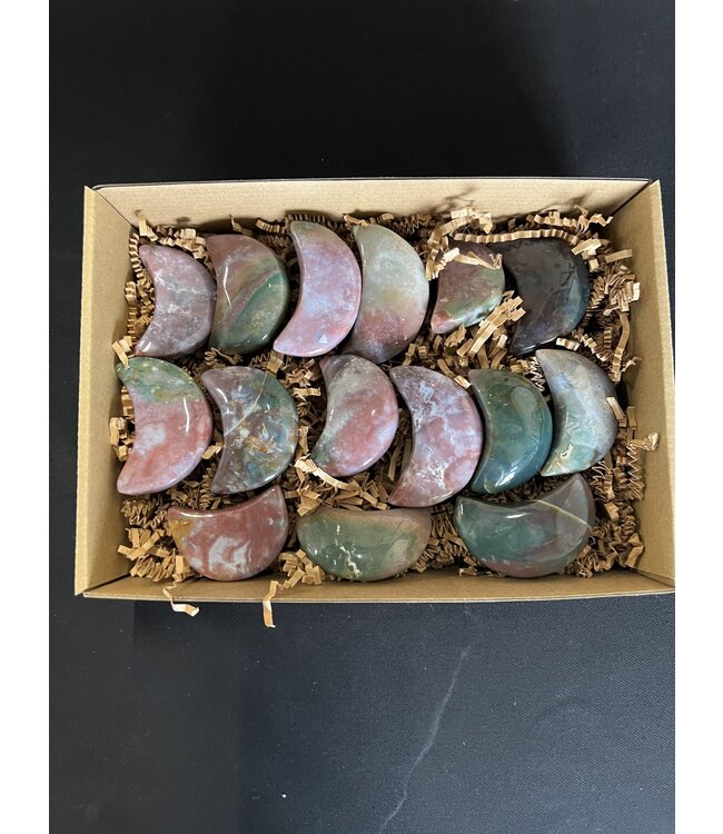 Ocean Jasper Moons 1KG bulk lot