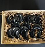 Black Obsidian Moons 1KG bulk lot