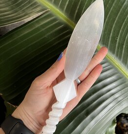 Selenite Knife, 25cm