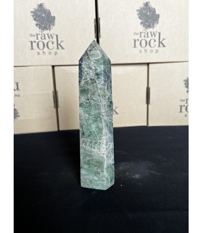 Green Fluorite Tower #13, 934gr