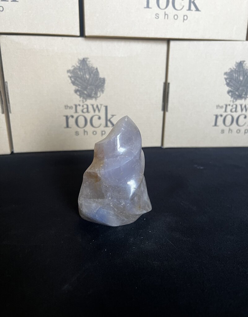 Blue Rose Quartz Flame #13, 464gr