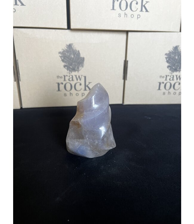 Blue Rose Quartz Flame #13, 464gr