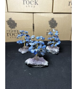 Blue Aventurine Gemstone Tree