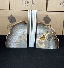 Natural Agate Bookend #7, 3094gr