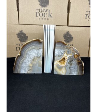 Natural Agate Bookend #7, 3094gr