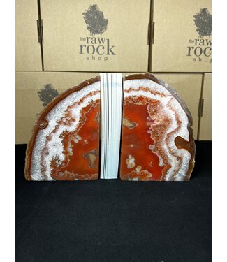 Red Agate Bookend #1, 3032gr