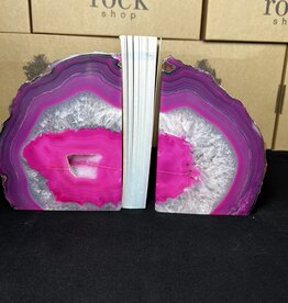 Pink Agate Bookend #7, 3846gr
