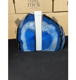 Blue Agate Bookend #1, 2162gr