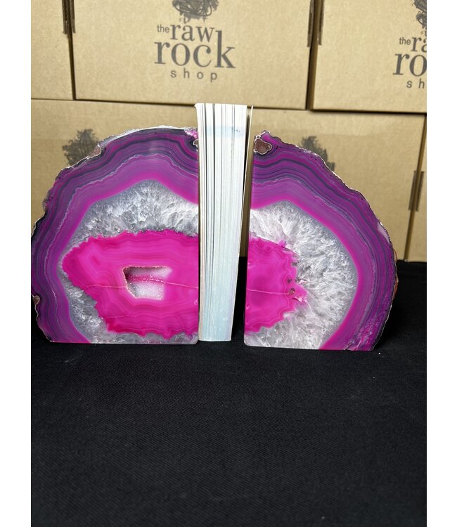 Pink Agate Bookend #7, 3846gr